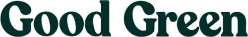 Good Green cannabis brand logo. Available at Leafology