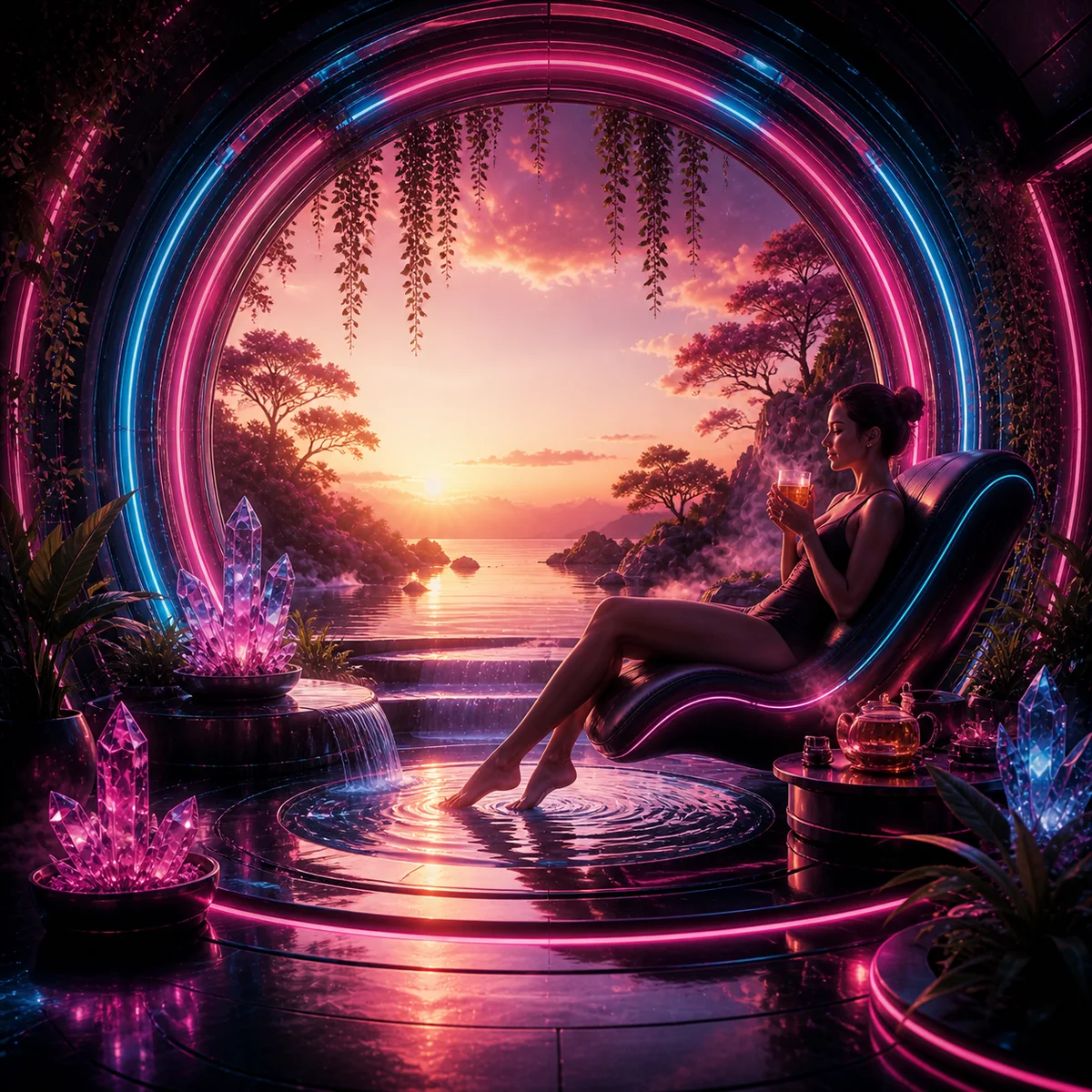 Leafology Relax effect artwork