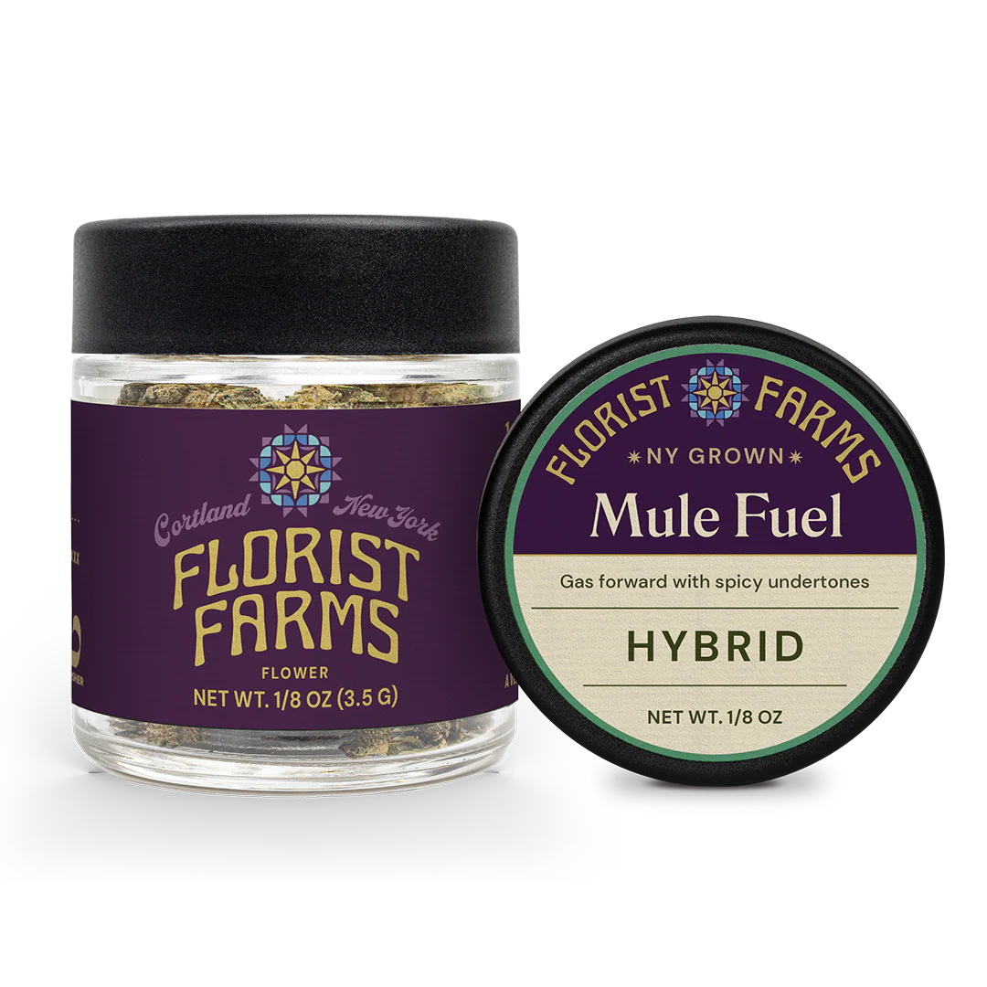 Florist Farms Mule Fuel concentrate jar